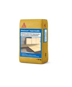 SikaCeram IMPERMEABLE 25KG Adhesivo para Piso